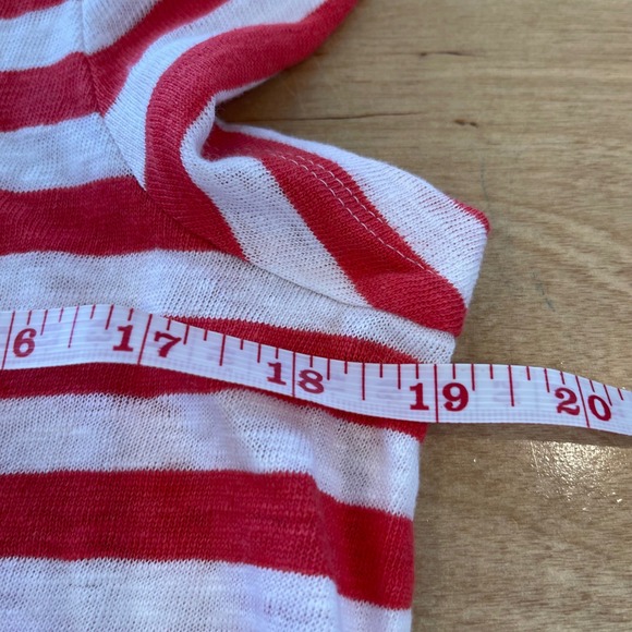 Tommy Bahama Serena Stripe Linen Dress‎ Size M/M (8/10) Red White NWT - Picture 8 of 9
